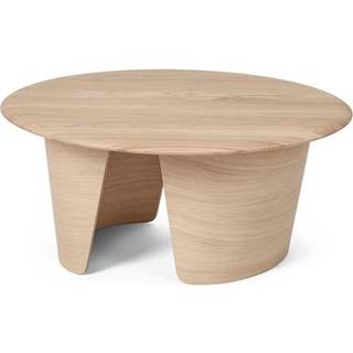 Sibast Furniture No 7 Lounge Sofabord Ø90 Høj Hvid Olieret Eg/Massiv