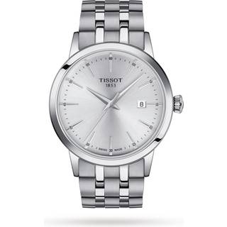 Tissot Classic Dream herreur i stål med lænke Ø42