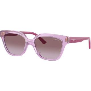 VOGUE EYEWEAR Børn VJ2021 27808H Solbriller Nylon Rosa Violet Geometrisk Normal Skygge