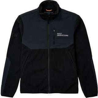 Halo Blocked Fleece - Black