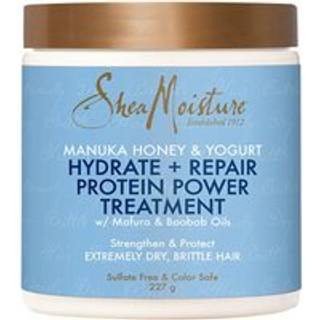 Shea Moisture Manuka Honey & Yogurt Masque Fugtighedsmaske til Hår med protein 355 ml - 355 ml