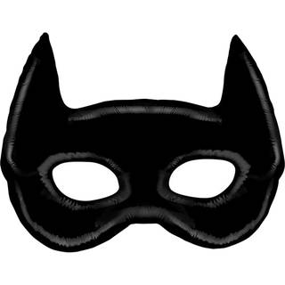Kæmpe Batman maske - folieballoner 45″ – 114 cm perfekt til Temafest