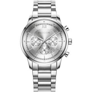 Faucon Roman F10023 - Herre - 43 mm - Analog - Quartz - Safirbelagt Mineralglas