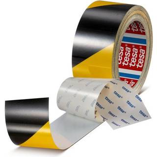 tesa slidstærkt gulvmark.tape, 50mm x20m, gul/sort