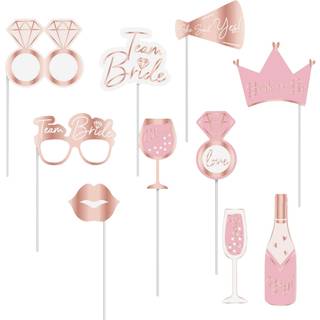 Bride to be fotosæt, rose gold