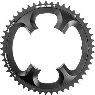 Drev Stronglight Ø110 mm BCD (Shimano Asymmetric) 2x11-Speed FC-6800 Alu 49T sort