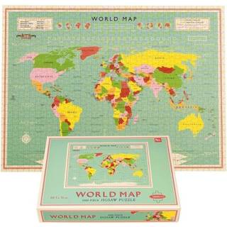 Jigsaw puzzle (1000 pieces) - World Map
