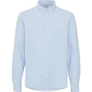 Solid Val Oxford Stretch Shirt LS Sky Blue