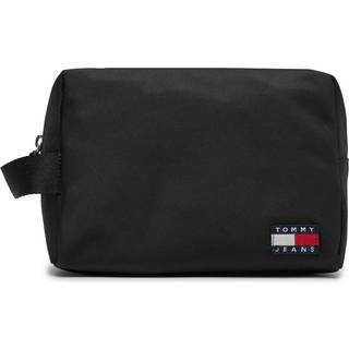 Tommy Jeans Essential Daily Nylon Toilettaske Sort