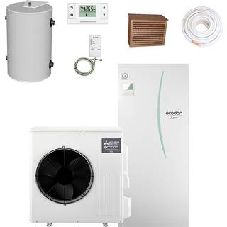 Mitsubishi Ecodan Silent 4 kW - 200 liter
