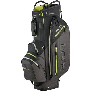 BIG MAX Aqua Tour 4 Cart Bag - Black/Storm/Lime