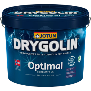 Drygolin Optimal 9L Træbeskyttelse - Lys grå (RAL 7035)