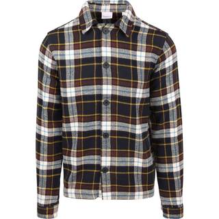 Big Checked Heavy Flannel Overshirt M 7021 Blue Check (XL)