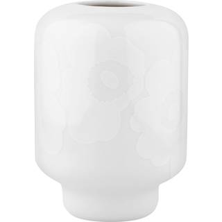 Marimekko Unikko vase keramik 18 cm White