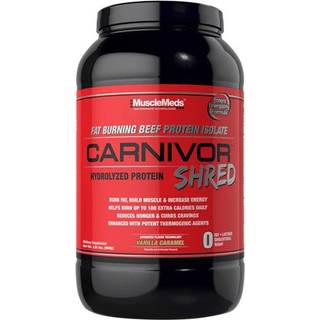 MuscleMeds - Carnivor Shred 28 portioner, vaniljekaramel