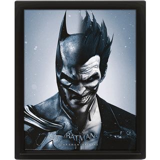 Batman Arkham 3D lenticulær plakat