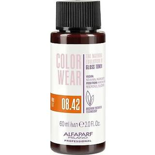 Alfaparf Milano Color Wear Gloss Toner 08.42 Soft Light Copper Violet Blonde - 60 ml