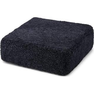 Puf | Lammeskind | Korthåret | 42x42x13 cm