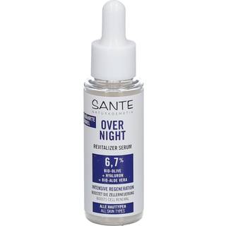 Sante Naturkosmetik Ansigtspleje Dag- og natpleje Overnight Revitalizer Serum 30 ml (4.600,00 kr / 1 l) - 30 ml