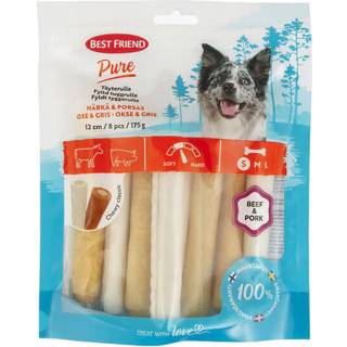 Best Friend Fyldte Tyggeruller Okse & Gris 175 g