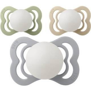 Bibs Supreme Night Glow, Str. 1 (0-6 Mdr.), Symmetrisk - Latex,