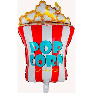 Popcorn folieballon 1 stk. B38 x H55 cm