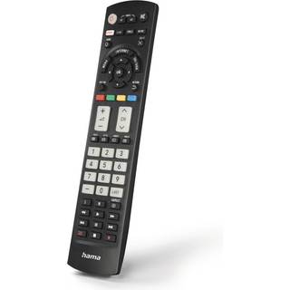 Hama Universal Remote Control for Panasonic TVs IR Learning Function Illuminated Keys
