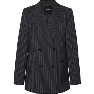 Lyla Pinstripe Blazer, Grey Pinstripe, 42