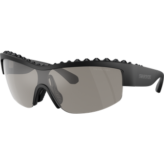 Swarovski SK6014 10016G 138 Solbriller Kvinder Black - Matte Black With Gems - 138mm