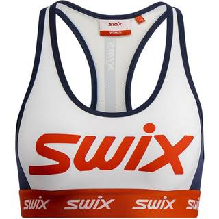 Swix Women's Roadline Bra Bright White/Fiery Red, XL