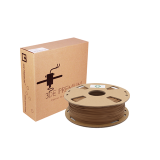 3DE Premium - PLA - Dark Wood - 1.75mm - 1kg
