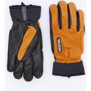 Hestra Army Leather Wool Terry 5 Finger Cork, 8