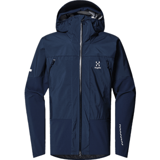 Haglöfs Men's L.I.M Hybrid Touring Hood Tarn Blue, XL