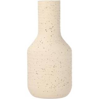 Elv Vase fra Villa Collection - Offwhite farve - Stentøj