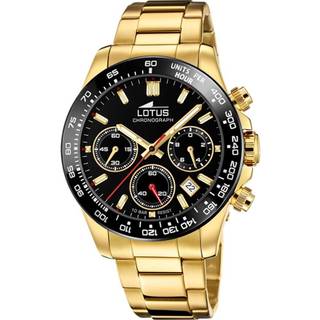 Lotus Freedom Chronograph herreur i double med sort skive, Ø43