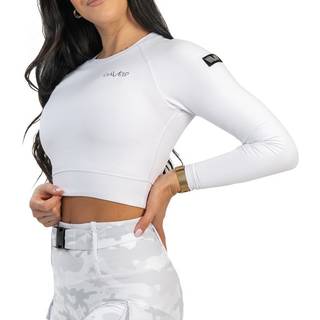 Gavelo Cropped Longsleeve, L, White