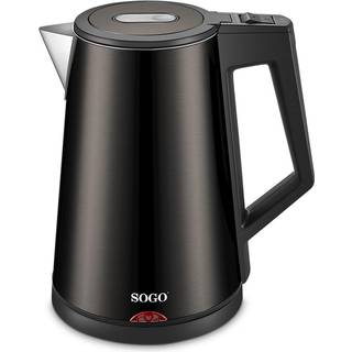 Sogo kedel, sort, 1830W - 1,7 liter
