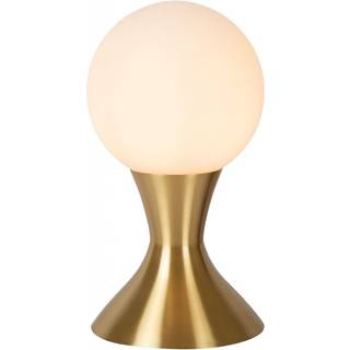 Moya bordlampe med glasskærm, guld