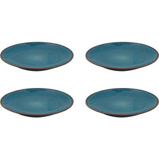 Ceramic Workshop frokosttallerken 4 stk. | Deep Blue