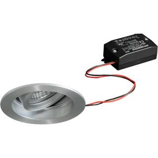 BRUMBERG Tirrel dyb LED indbygningsspot on/off, 830, rund, aluminium