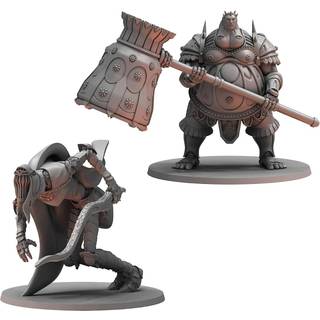 Dark Souls Rollespil: Dancer of the Boreal Valley & Smough Miniatures & Stat Cards