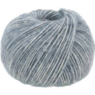 Natural Alpaca Pelo - Graublau Meliert