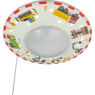 Byggeplads loftlampe med LED-stjernehimmel
