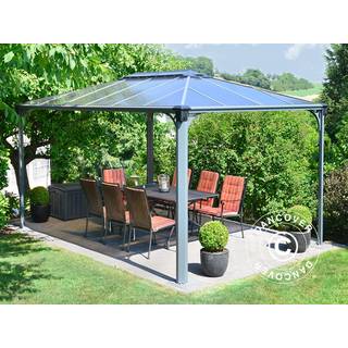 Pavillon /Havepavillon Martinique, Palram/Canopia, 2,96x4,3m, Antracit