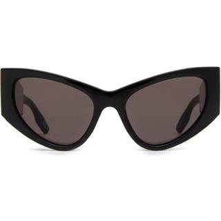 Balenciaga BB0300S 001 56 Solbriller Kvinder Black - Black - 56mm