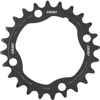 Drev BBB Mtbgear SRAM 80 bcd 2 x 10 gear 24T sort