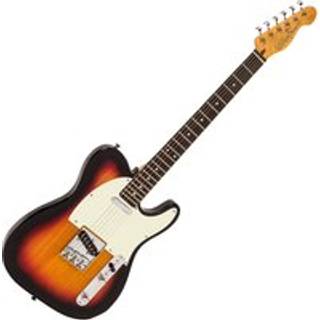 Vintage V20 Coaster 3-Tone Sunburst Elektrisk guitar