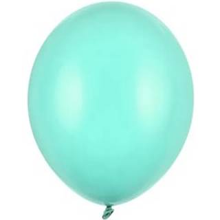 10 stk. Latexballoner lys mintgrøn 10" - Luksus til fest &amp; dekoration