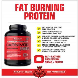MuscleMeds - Carnivor Shred 56 portioner, vaniljekaramel