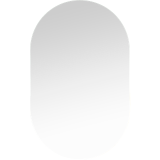 Loevschall spejl blokhus 50x80cm med backlight